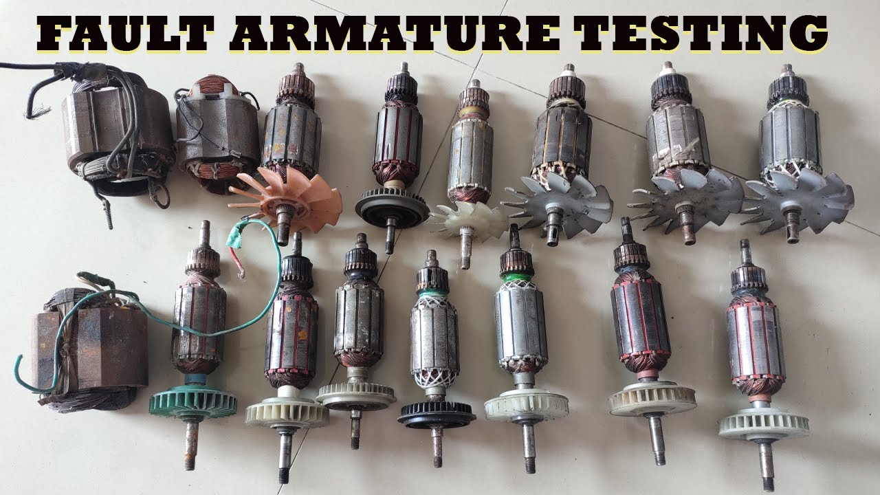 fault armature testing How do you test a shorted armature? 