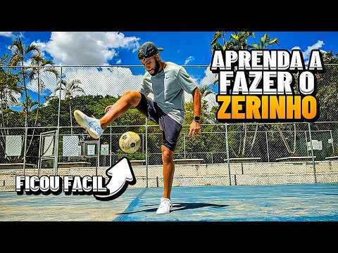 APRENDA A FAZER O ZERINHO DO FUTEBOL FREESTYLE