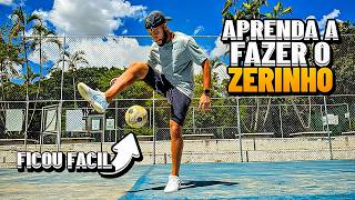 APRENDA A FAZER O ZERINHO DO FUTEBOL FREESTYLE