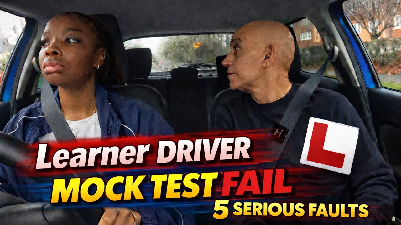 Mock Driving Test Gone Wrong,5 Serious Faults !!! - YouTube