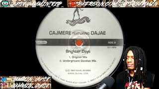 FIRST TIME HEARING Cajmere - Brighter Days (Underground Goodies Mix) REACTION