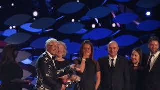 paul o grady accepts his National TV award 22.01.19