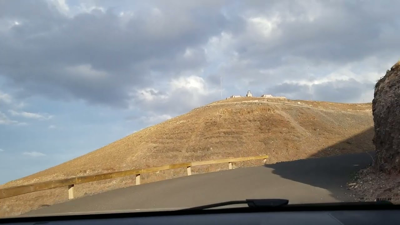 Faro de la Entallada (Fuerteventura): carretera de acceso