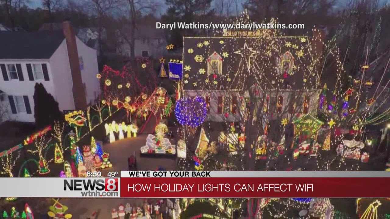 Do your Christmas lights slow your WiFi? YouTube