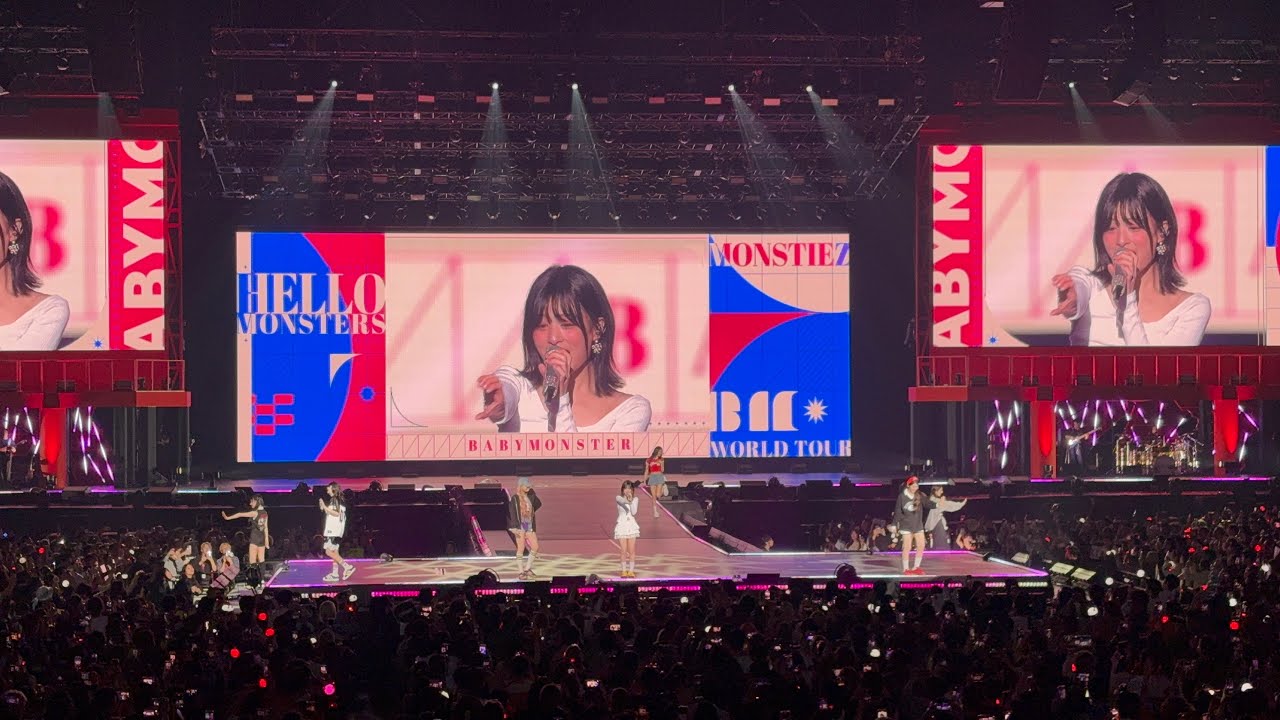 【BABYMONSTER】Stuck in the Middle (Remix)- HELLO MONSTERS 20250314ぴあアリーナ