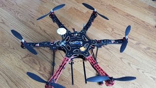 First Flight - Hexacopter Bravo - DJI F550