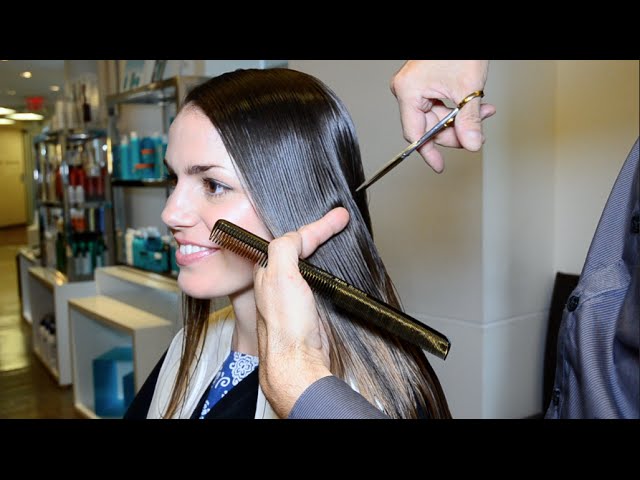 Extreme Hair Makeover Long to Short by Jerome Lordet NYC Howto - YouTube