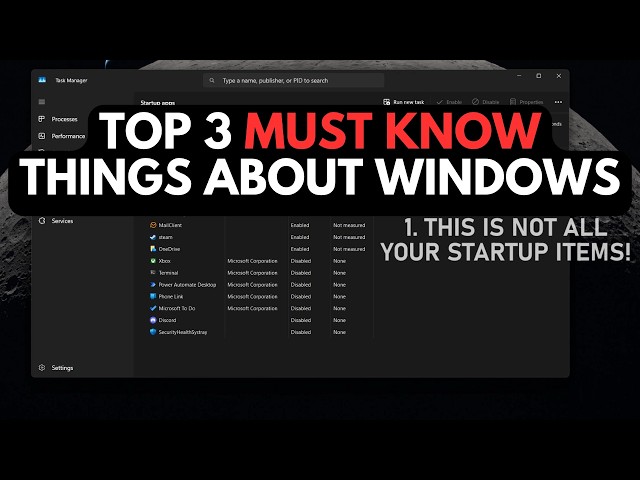 Top 3 things you should know about Windows