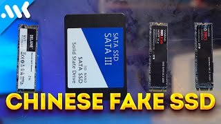 Fake SSD from AliExpress | How to recognize a fake