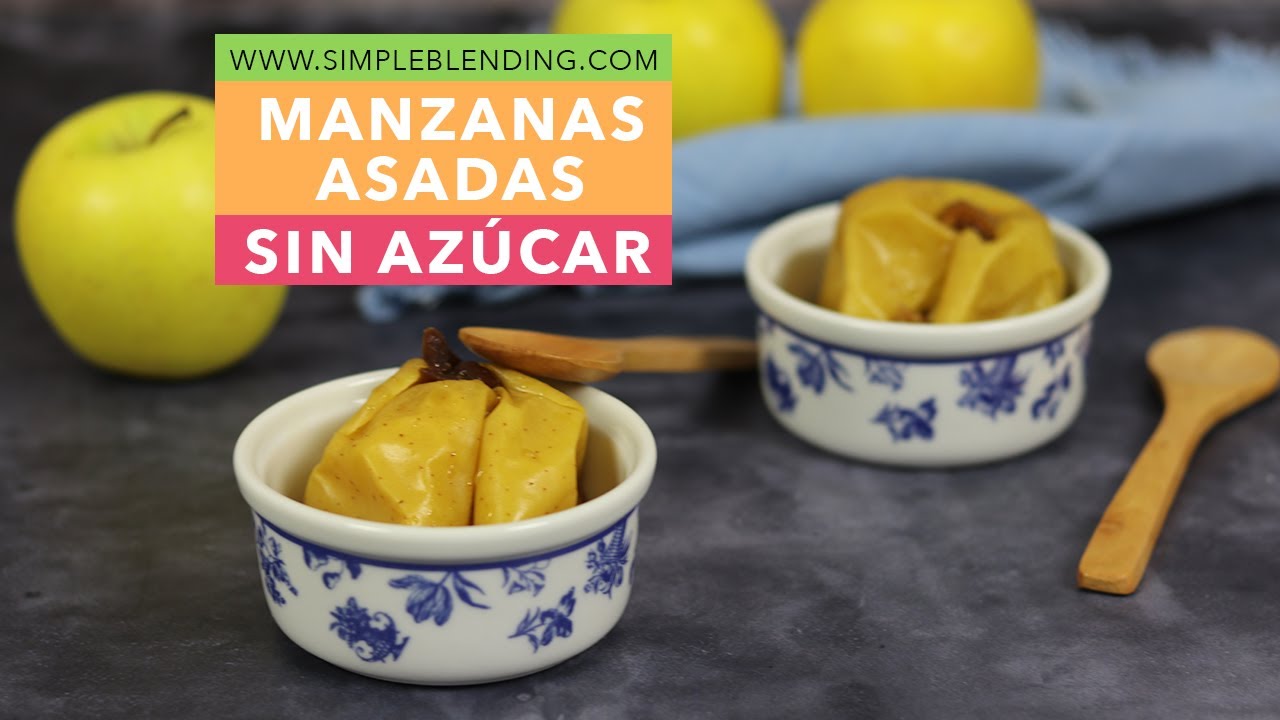 Como hacer manzanas cocidas en microondas