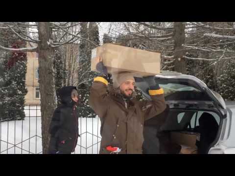 Рождество. Поездка в дом престарелых п. Шатилово Орловская область
