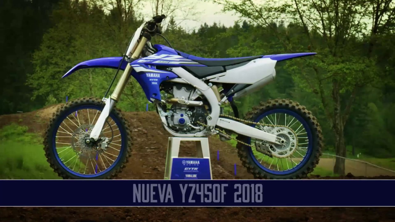 Motos - Apresentação Yamaha YZ450F 2018 - MotoX