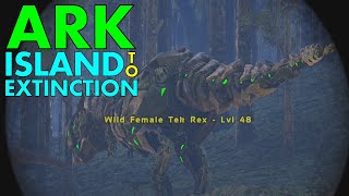 [68] Tek Rex Spotted! (ARK Island To Extinction: The Island)