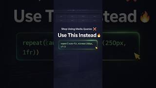 Stop Using Media Queries for Grid ❌ Use This Instead 🔥 | CSS Auto-fit Grid