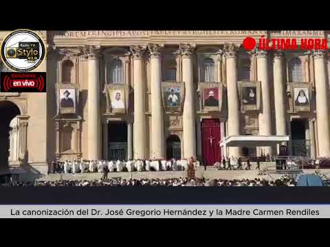 Canonización de Los Betos JoseGregorio Hernadez y Carmen Rendiles