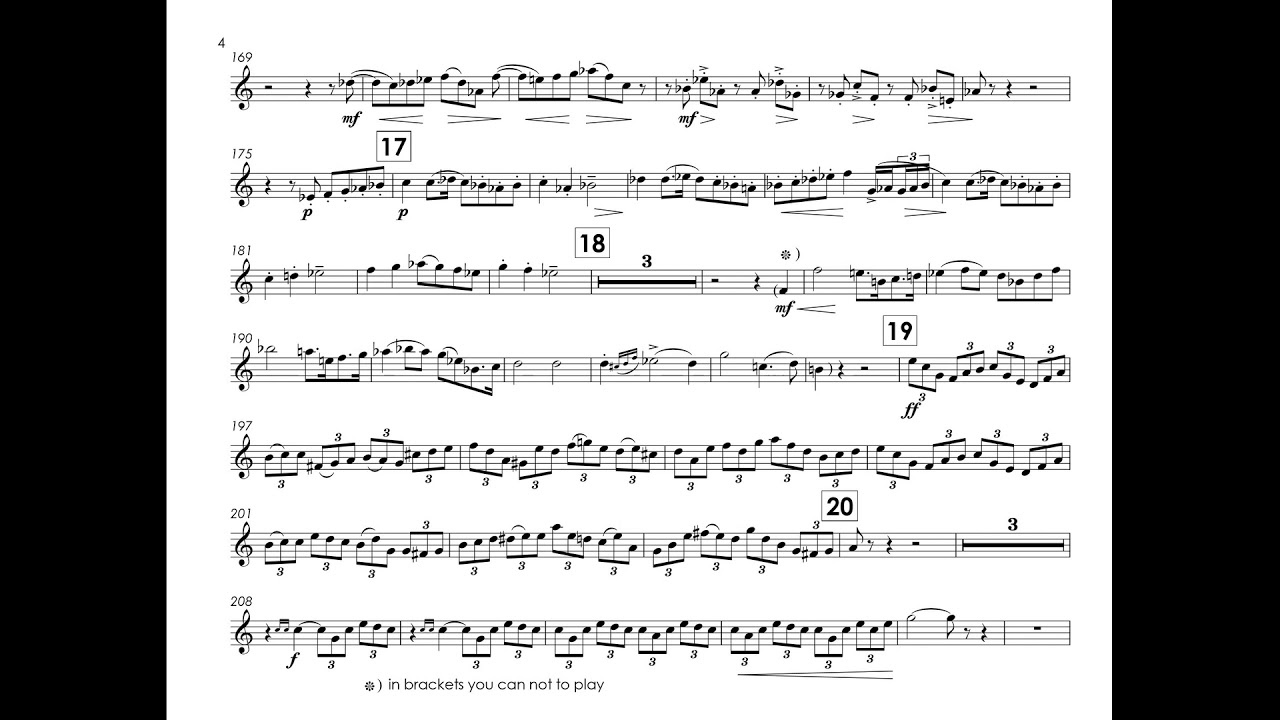 Goedicke, Alexander Trumpet Concerto T.Dokshizer trumpet Bb YouTube