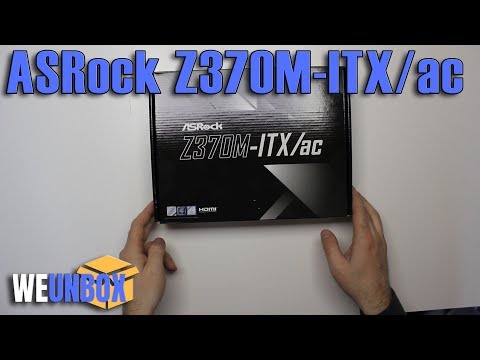 Unboxing ASRock Z370M-ITX/ac Mini-ITX PC Motherboard - YouTube