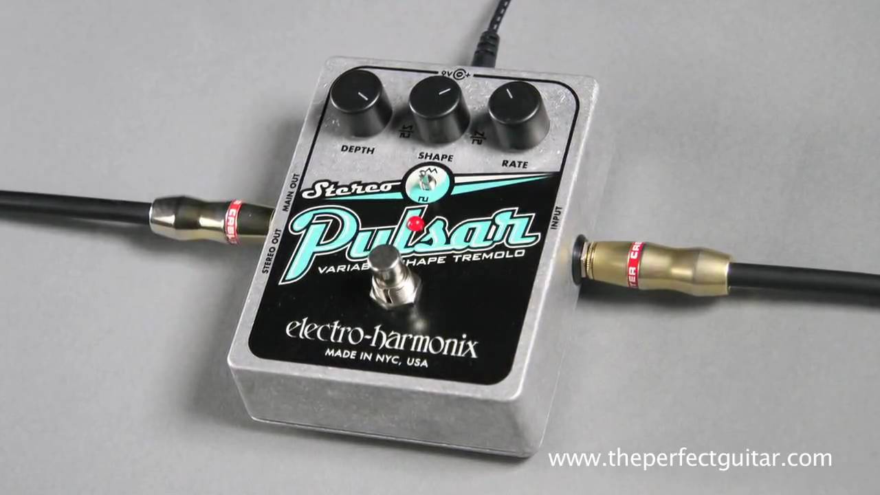 Electro-Harmonix Stereo Pulsar Demo - The Perfect Guitar - YouTube