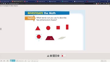 Two Dimensional Shapes