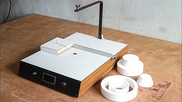 Make A Hot Wire Foam Cutter || DIY Foam Cutting Machine