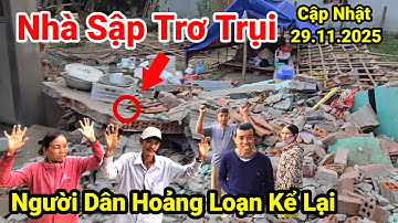 Vào Tâm Lũ Phú Hòa 29.11.2025: Nhà Sập Trơ Trụi, Người Dân Thất Thần Kể Lại (Tuy Hòa – Đắk Lắk)