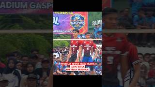 Rizal Kawat manusia tower 208cm lolos block tim Rivan Nurmulki #videovoli #videoshort