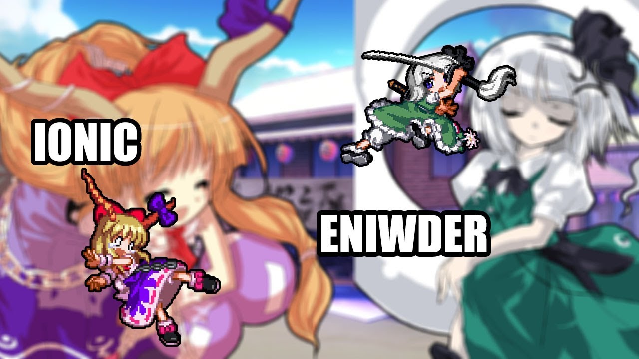 Ionic (Suika/Reimu/Suwako) vs Eniwder (Youmu) Touhou Hisoutensoku