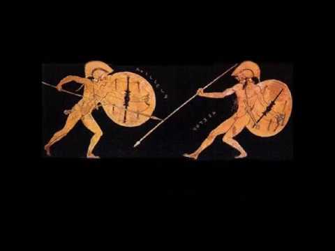 Iliad - Libro terzo, parafrasi versi 1-101