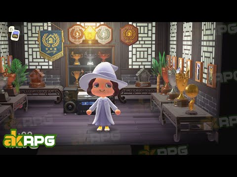 Animal Crossing New Horizons Exhibition Room Design - ACNH House Interior Ideas