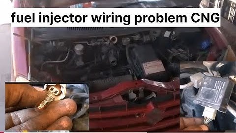 fuel injector wiring problem cng emulator#WagonR CNG LPG pickup average&vibration problem hindi