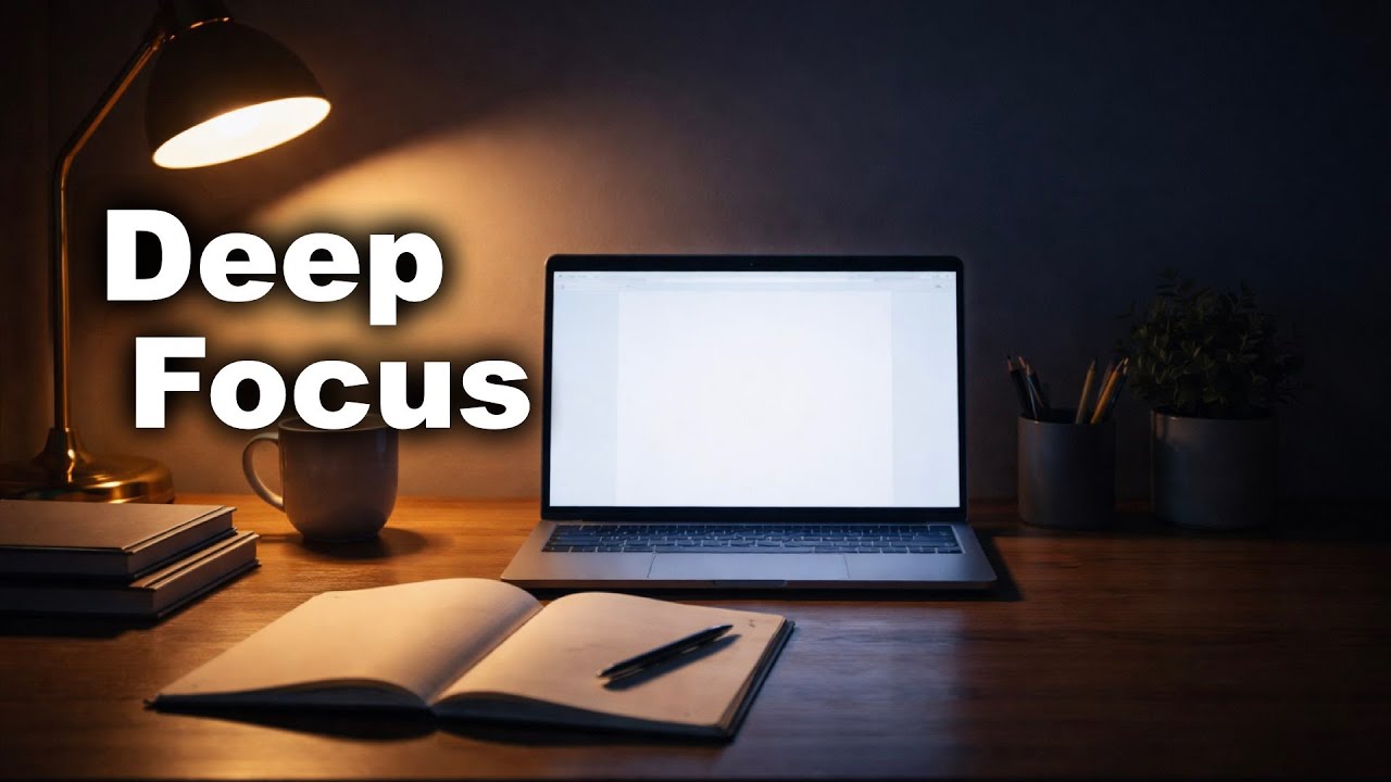 深夜の集中BGM – 勉強・作業・仕事に使えるLo-fi（1時間）