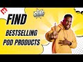Etsy POD Winning Products: Find New &amp; Bestsellers with EHunt