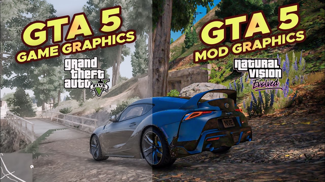 How to Install Graphics Mod GTA 5 || Natural Vision Evolved How to ...