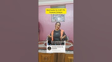 Affordable Best books for Forensic Science CUET PG✨ #cuetpg2024 #forensicscience #trending #viral