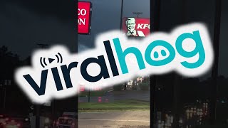 Tornado Touches Down in Tyler, Texas || ViralHog