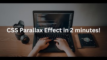 Simple parallax effect | Learn CSS parallax in 2 minutes | CSS | HTML