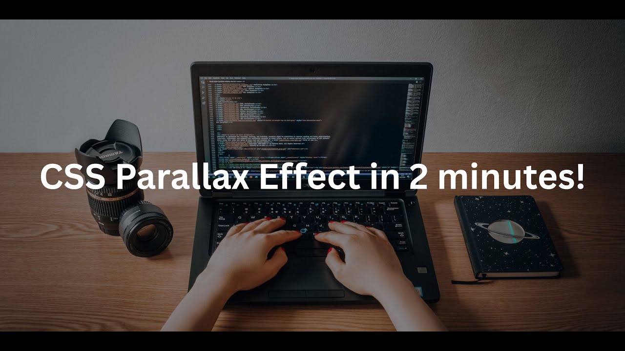 Simple parallax effect | Learn CSS parallax in 2 minutes | CSS | HTML