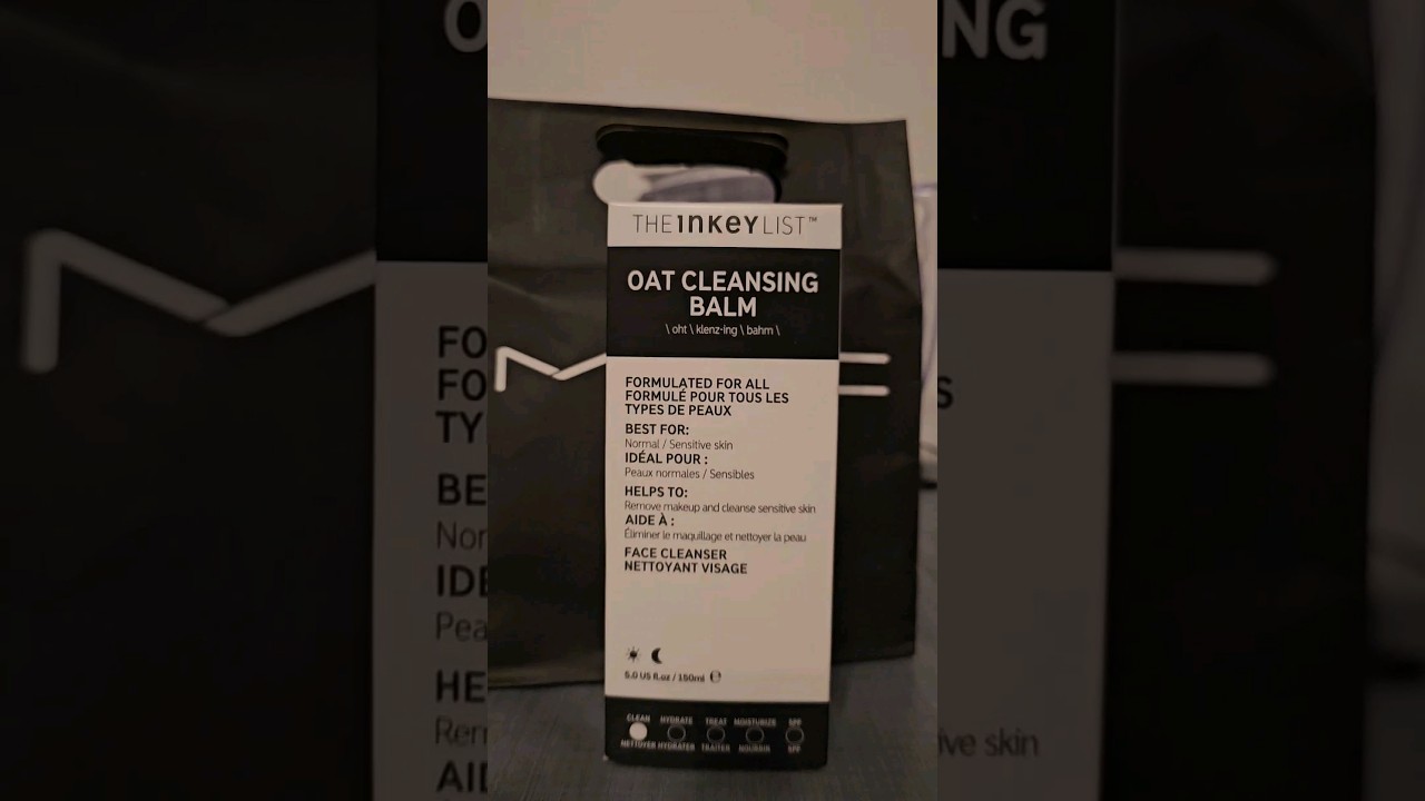 The Inkey List - Oat Cleansing balm