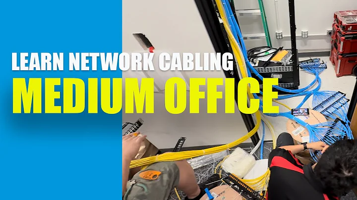 Learn Network Cabling - Medium Sized Office