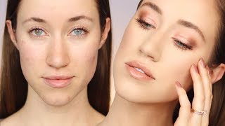 AFFORDABLE SOFT VALENTINE'S DAY MAKEUP TUTORIAL