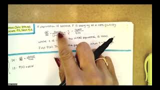 5.2.4 Population Growth, A Simple Initial Value Problem - Analytic Geometry and Calculus I