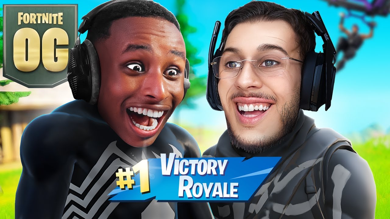 De Spannendste Victory Royale Met Chatmo.. (OG Fortnite)