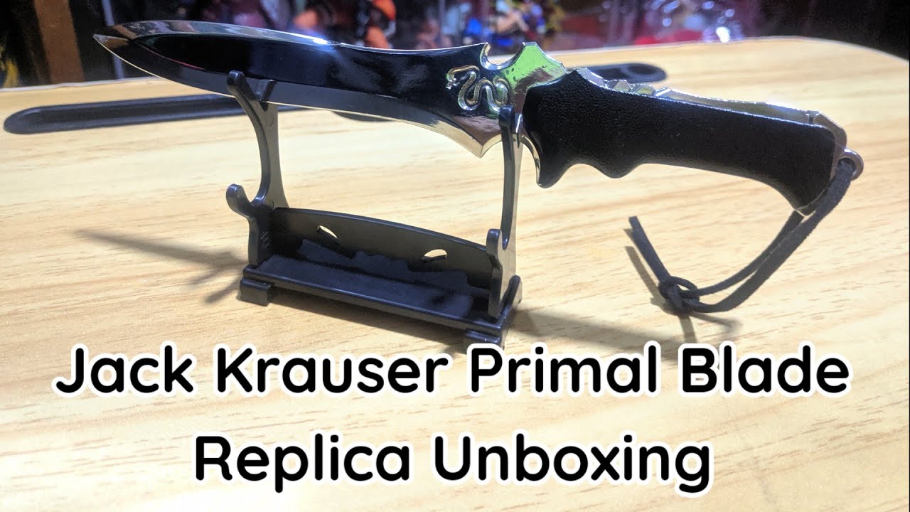 Jack Krauser Primal Knife Replica Unboxing