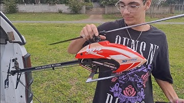 Cool flying with OMP M4 [ Rc Helicopter ]