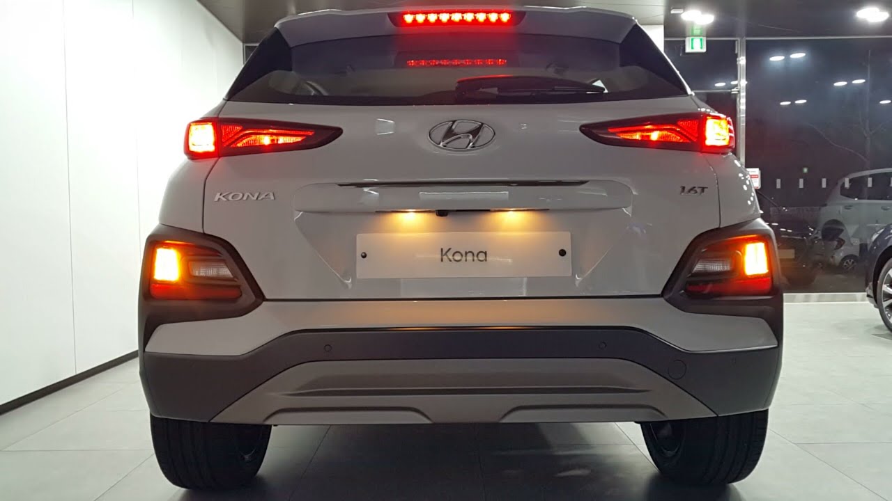 코나 뒷모습 미등 시그널 제동등 Hyundai KONA tail lamp indicator taillight brake