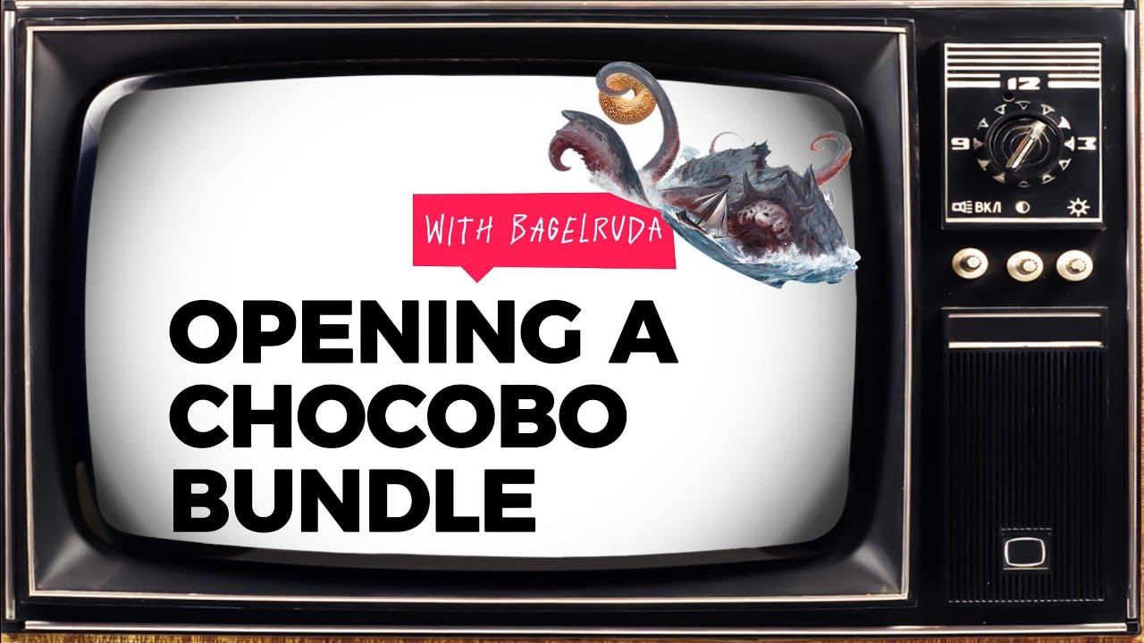 Opening a Final Fantasy Chocobo Bundle