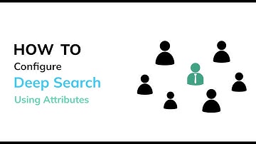 【Tips & Tricks】 Bölüm 4: Özellikleri Kullanarak Deep Search Yapılandırma