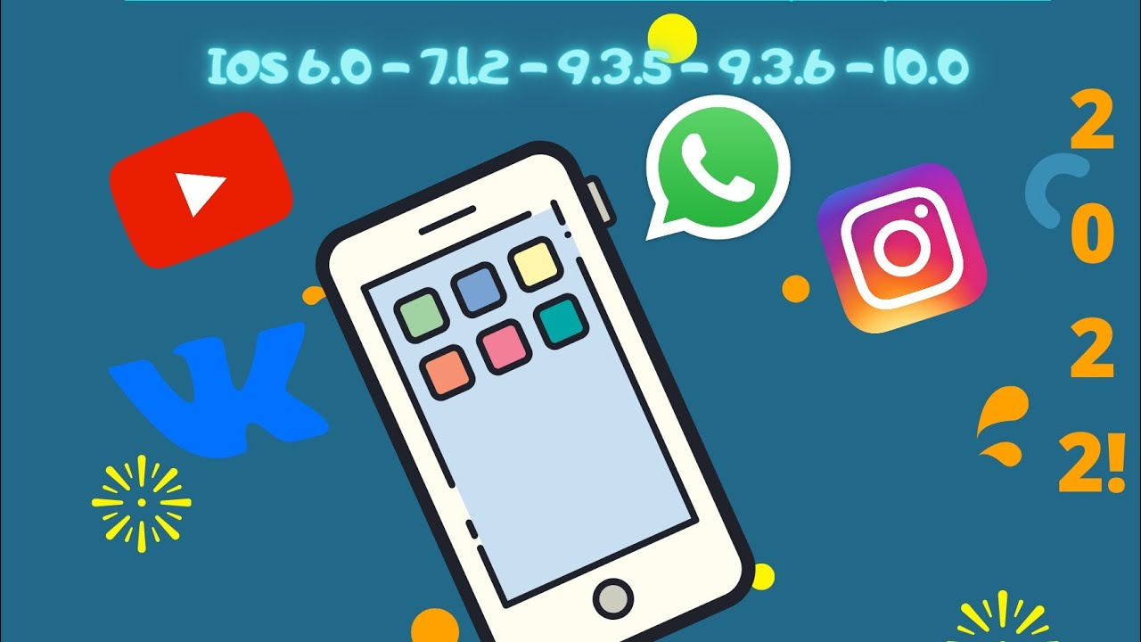 Как на ios 7.1.2 , 9.3.5 - 10.0 поставить Ютуб в 2022