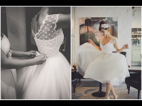 super-sweet-tea-length-wedding-dresses-for-a-retro-bride