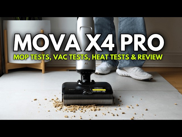 MOVA X4 PRO - In-Depth Review & Cleaning Tests - YouTube